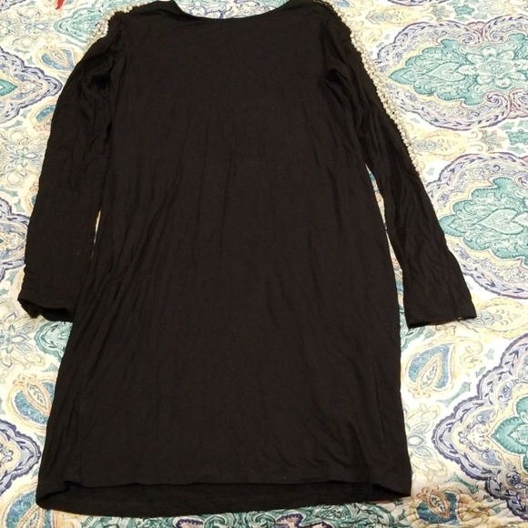 Sexy black long sleeve dress - Picture 1 of 4